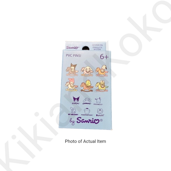 *LAST 1* NWT Loungefly Sanrio Rocking Horse Blind Box Enamel Pin - Pompompurin - Picture 3 of 4